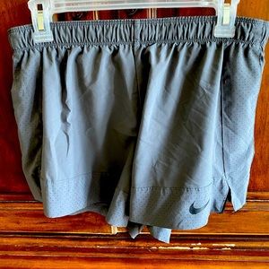 Nike Gray lined 4” shorts